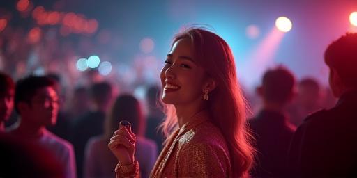 콘서트를 준비하며 팬들에게 인사하는 아이돌