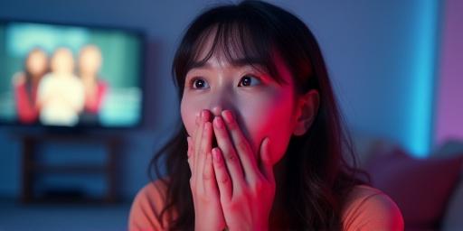 K-POP 뮤직비디오를 보며 놀라는 리액터